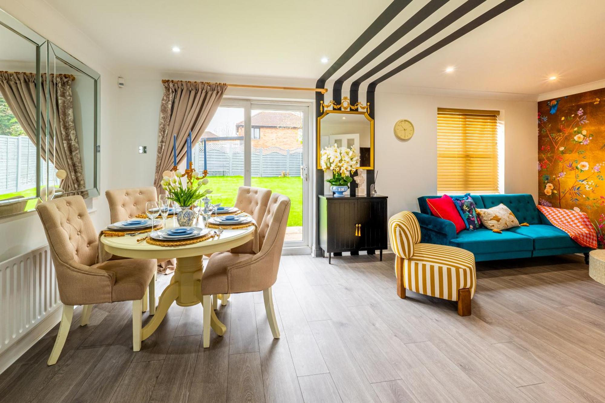 Apartment The Little Chinoiserie 2 Bed House With Large Garden And Only 7 Min Away From Mk Rail Station And Centre *